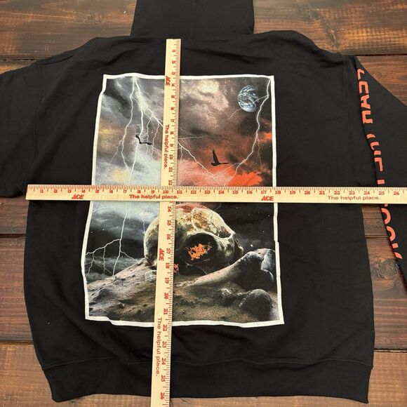 Travis Scott Birds Eye View Tour Fear the Flock Hoodie - Picture 7 of 9